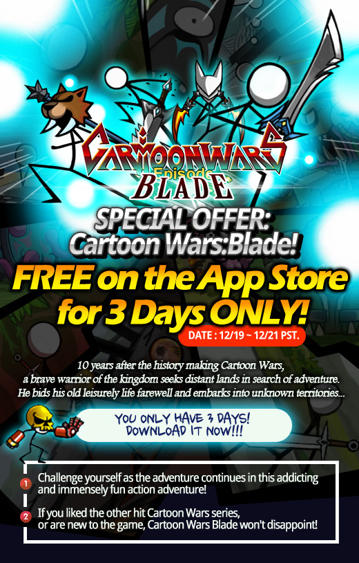 Cartoon Wars Blade Free Download